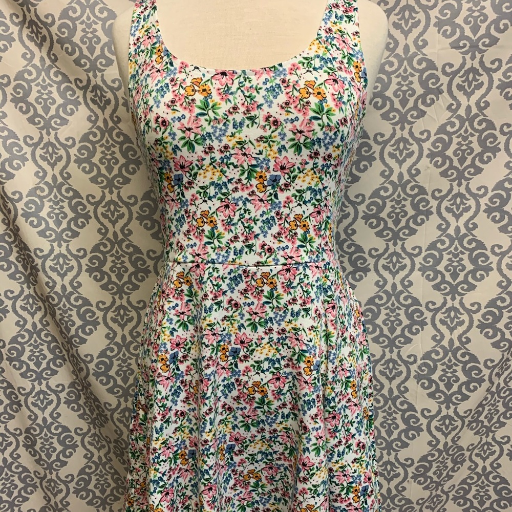 Floral skate dress